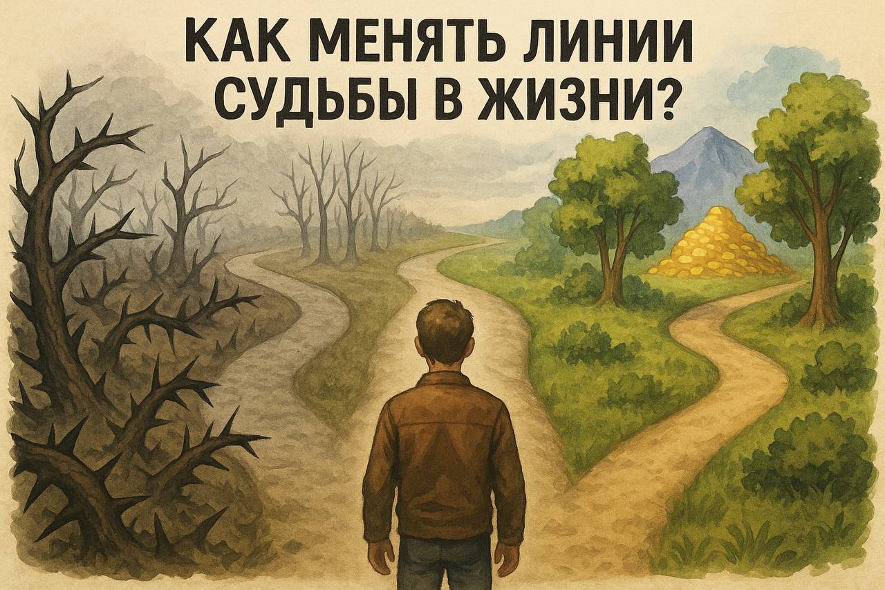 Как менять линии судьбы в жизни? 